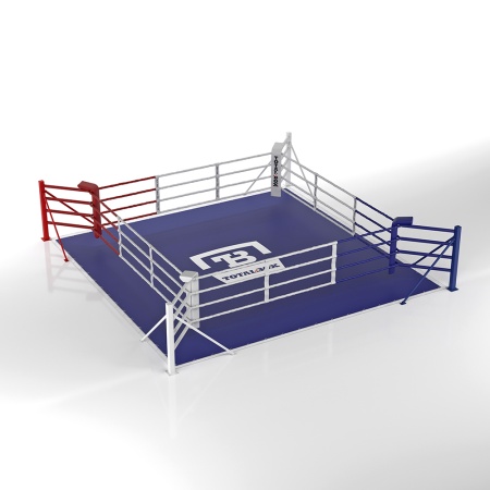 Купить Ринг боксерский напольный Totalbox на упорах 4х4м в Новыйуренгое 
