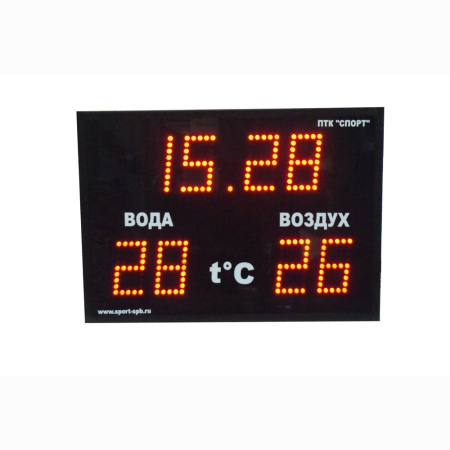 Купить Часы-термометр СТ1.16-2t для бассейна в Новыйуренгое 